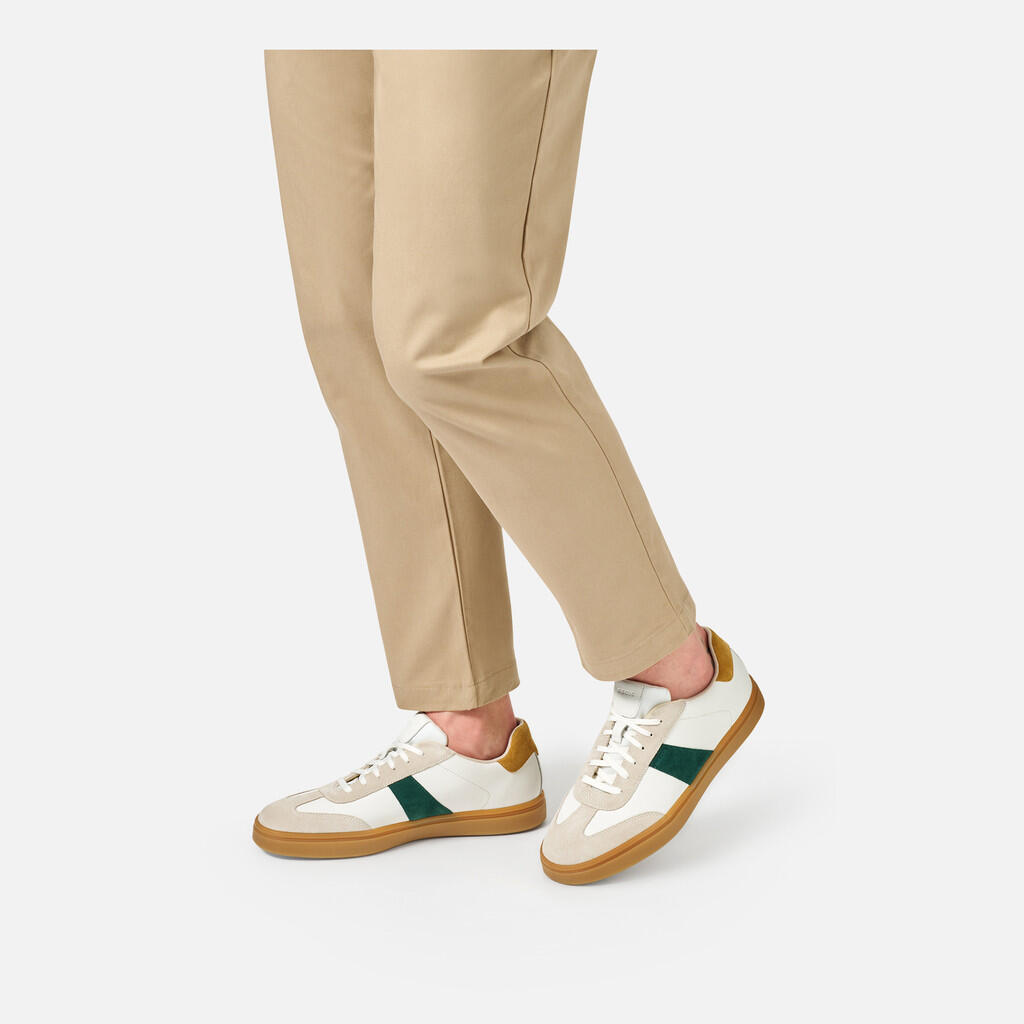 Baskets Homme U BALTMOORE Blanc/Vert 3/7