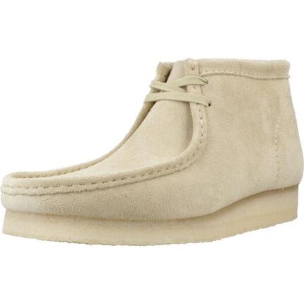 Bottes Clarks Originals Modèle Wallabee Boot Couleur Beige