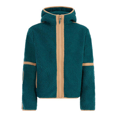 Gemonteerde fleece met capuchon voor meisjes protest jaggy