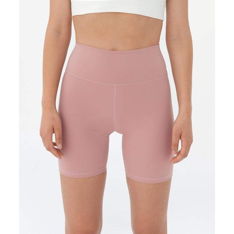 Short Cycliste Taille Haute - Rose