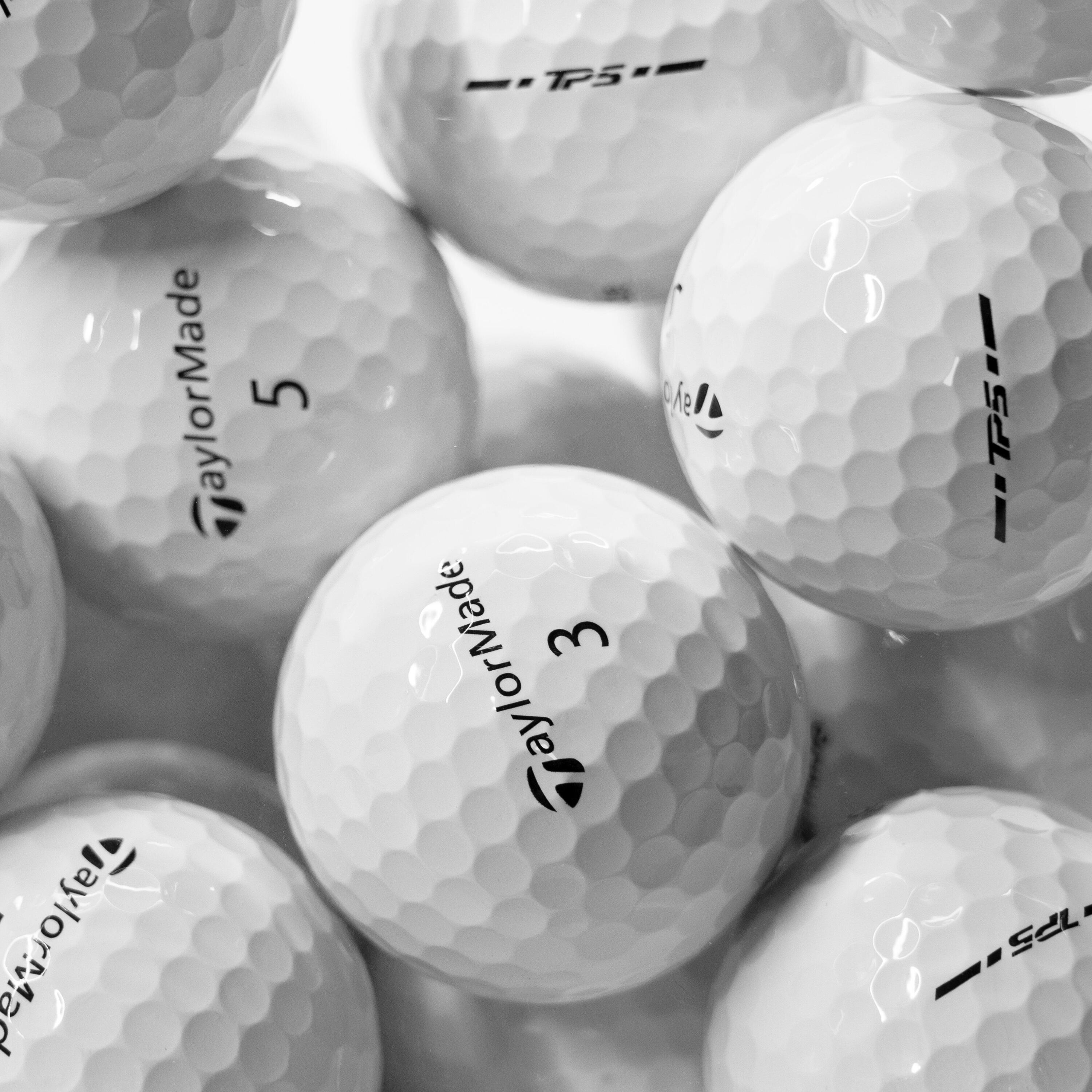 Conjunto de 12 bolas de golfe Taylormade TP5/TP5X para ocasiões especiais. 2/2