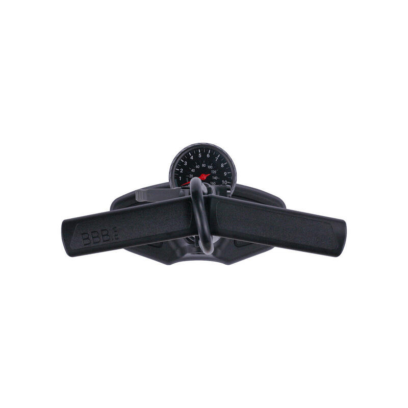 Pompa podea BBB Airwave Dualhead 3.0 neagra