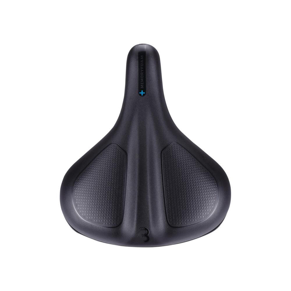 Selle Confort BBB mémoire de forme ComfortPlus Upright Noir 3/4