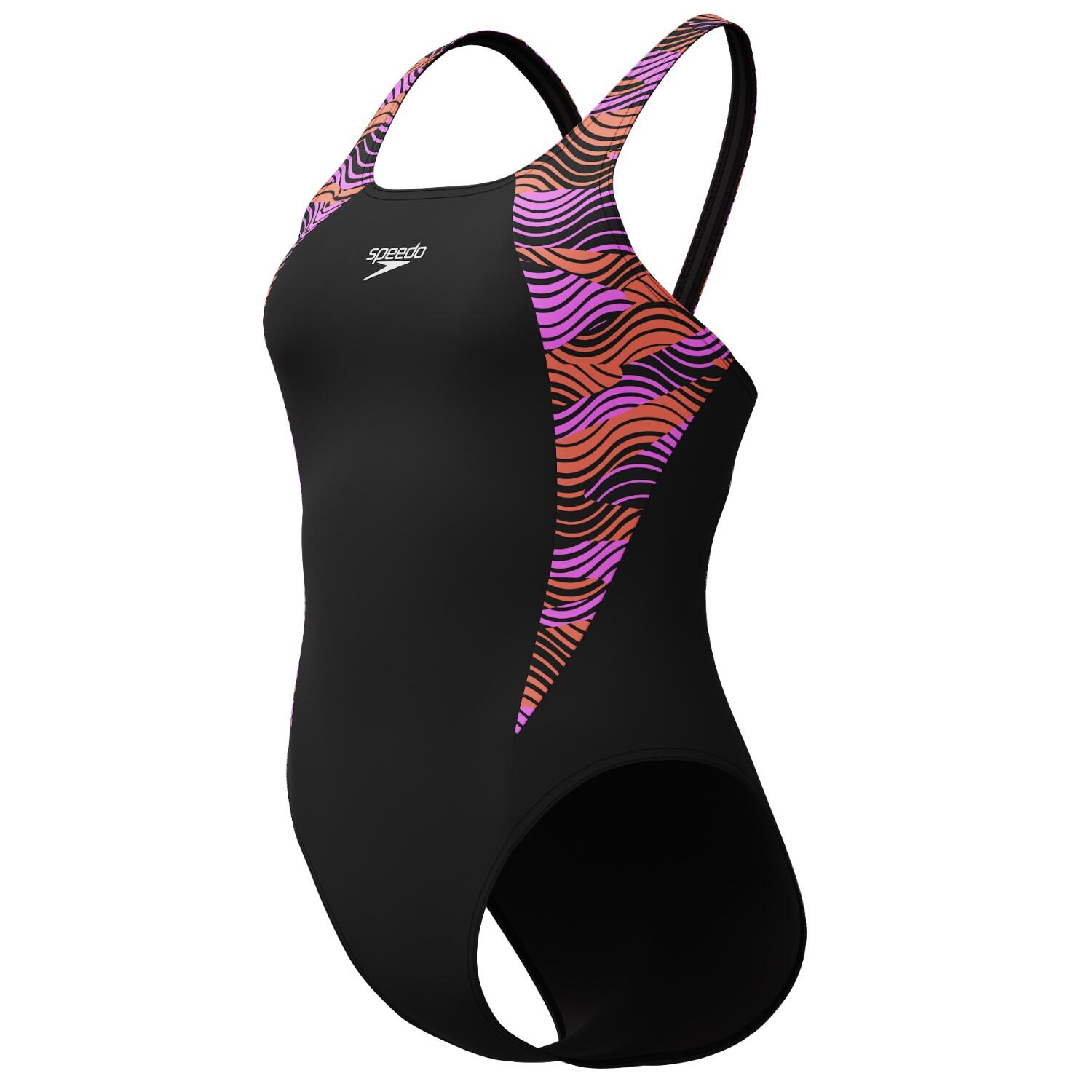 Fato de banho feminino de 1 peça Speedo Eco Hyperboom Splice Muscleb 1/3