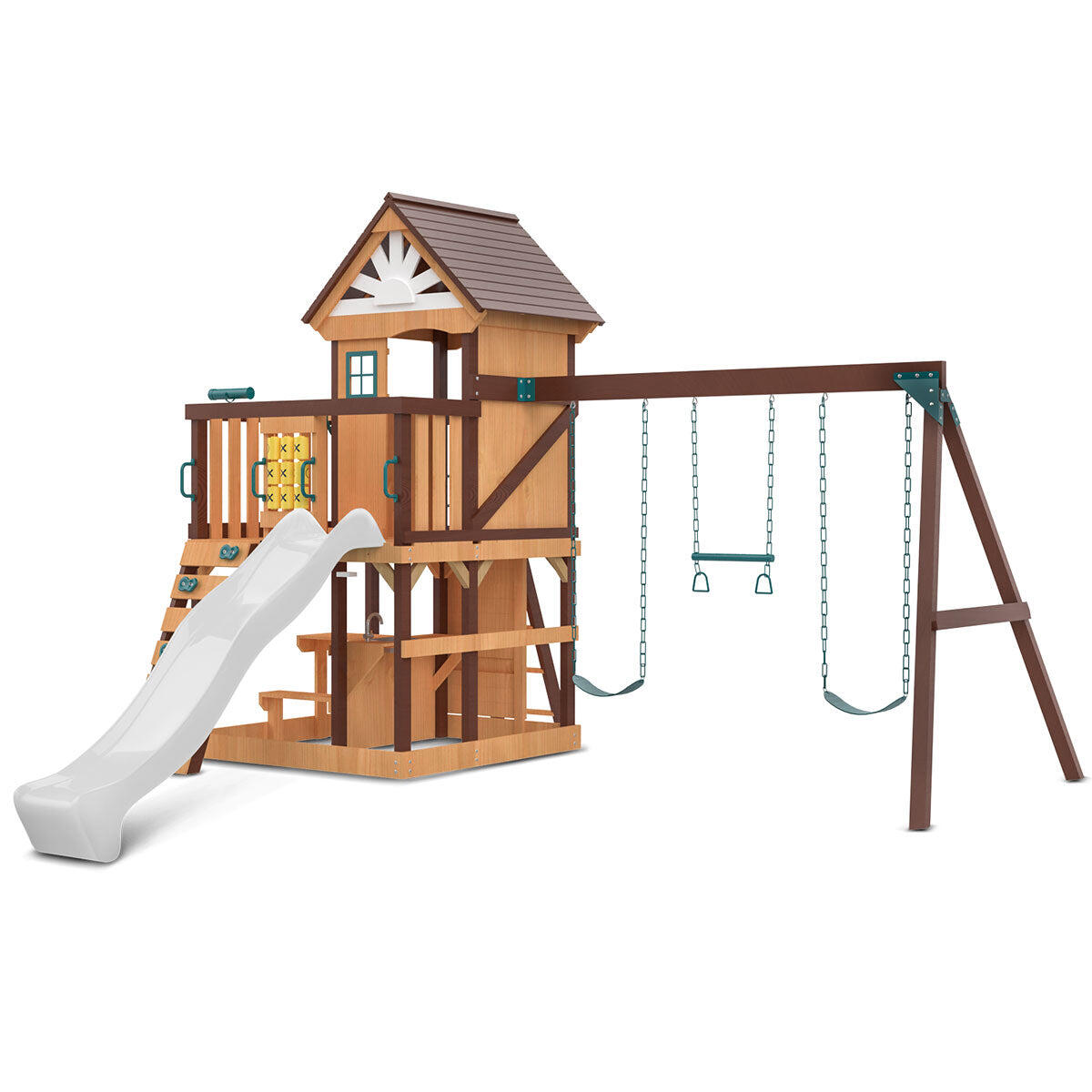 Lifespan Kids Coventry Swing Set and Play Centre with 2.2m Slide