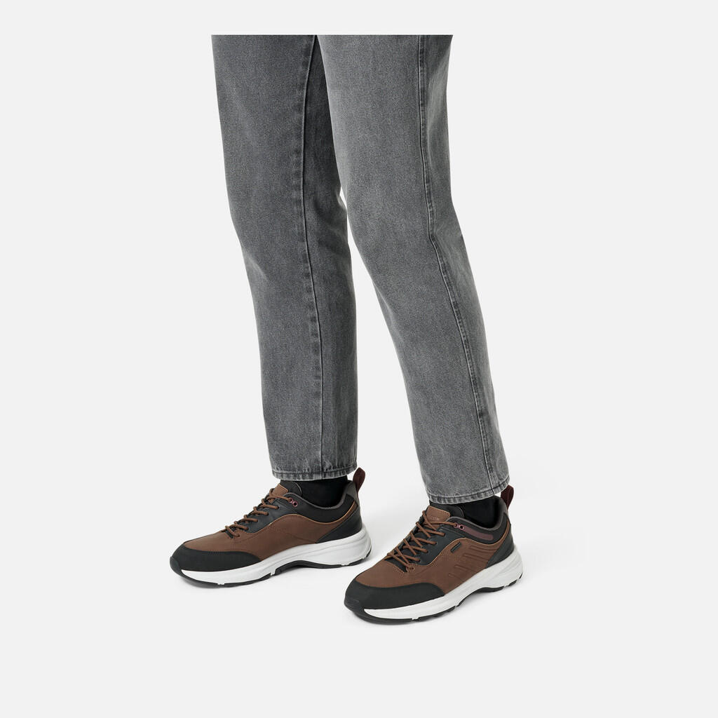 Baskets Homme SENALES ABX MAN Cognac/Noir 3/7