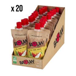 Pack x20 Purées nutritionnelles Poire-Pomme-Menthe