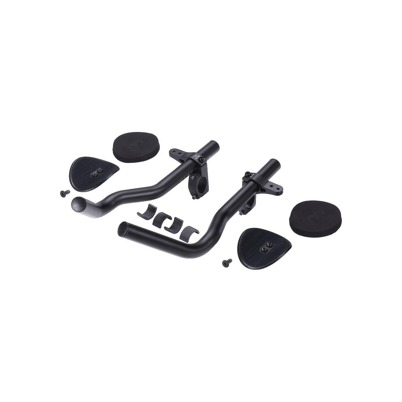 BBB AeroBase Clip on Bars Black 7/7