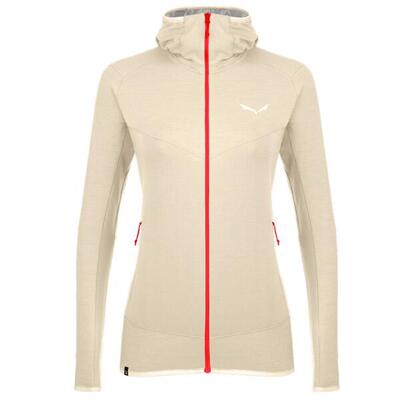 Salewa Fleecejacke Light Micro Pl M FZ mit Kapuze für Damen