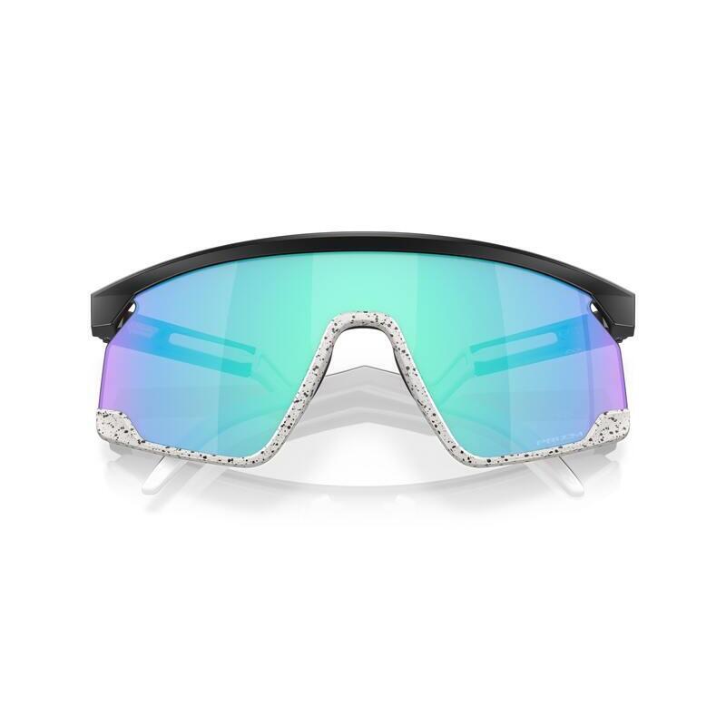 Męskie okulary przeciwsłoneczne Oakley® BXTR w kolorze zielonym 4/9