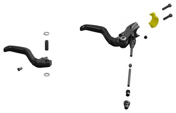Magura Aluminium Klemmhalterung Schwarz ohne Schrauben 2/2