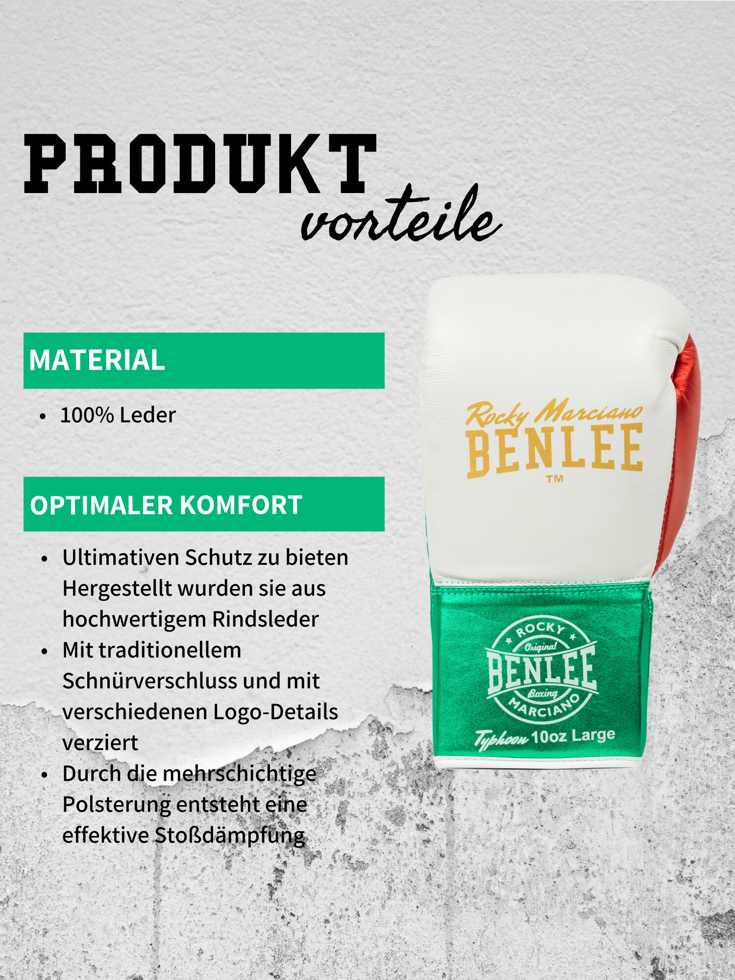 Guanti da boxe Benlee Typhoon 7/7