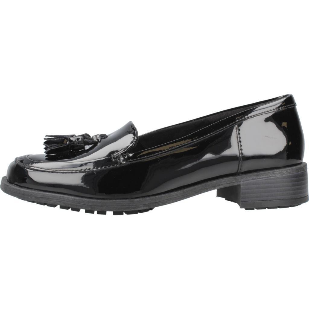 Sneakers Clarks Model Havisham Edge Pat Kleur Zwart 2/5