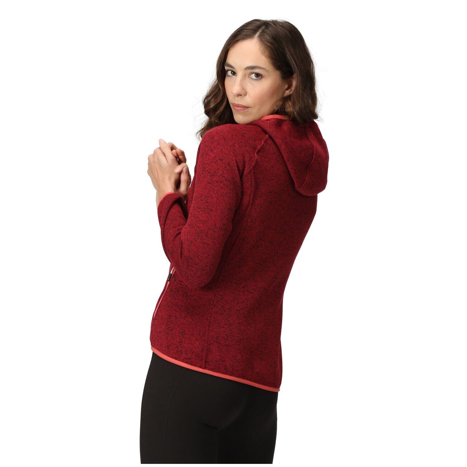 Regatta Hood Newhill Strickfleecejacke Damen mit Kapuze 3/6