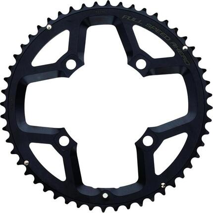 FSA Gossamer ABS Kettenblatt 110 mm x 50 T - 4-Arm Road Kettenblatt Schwarz/S...