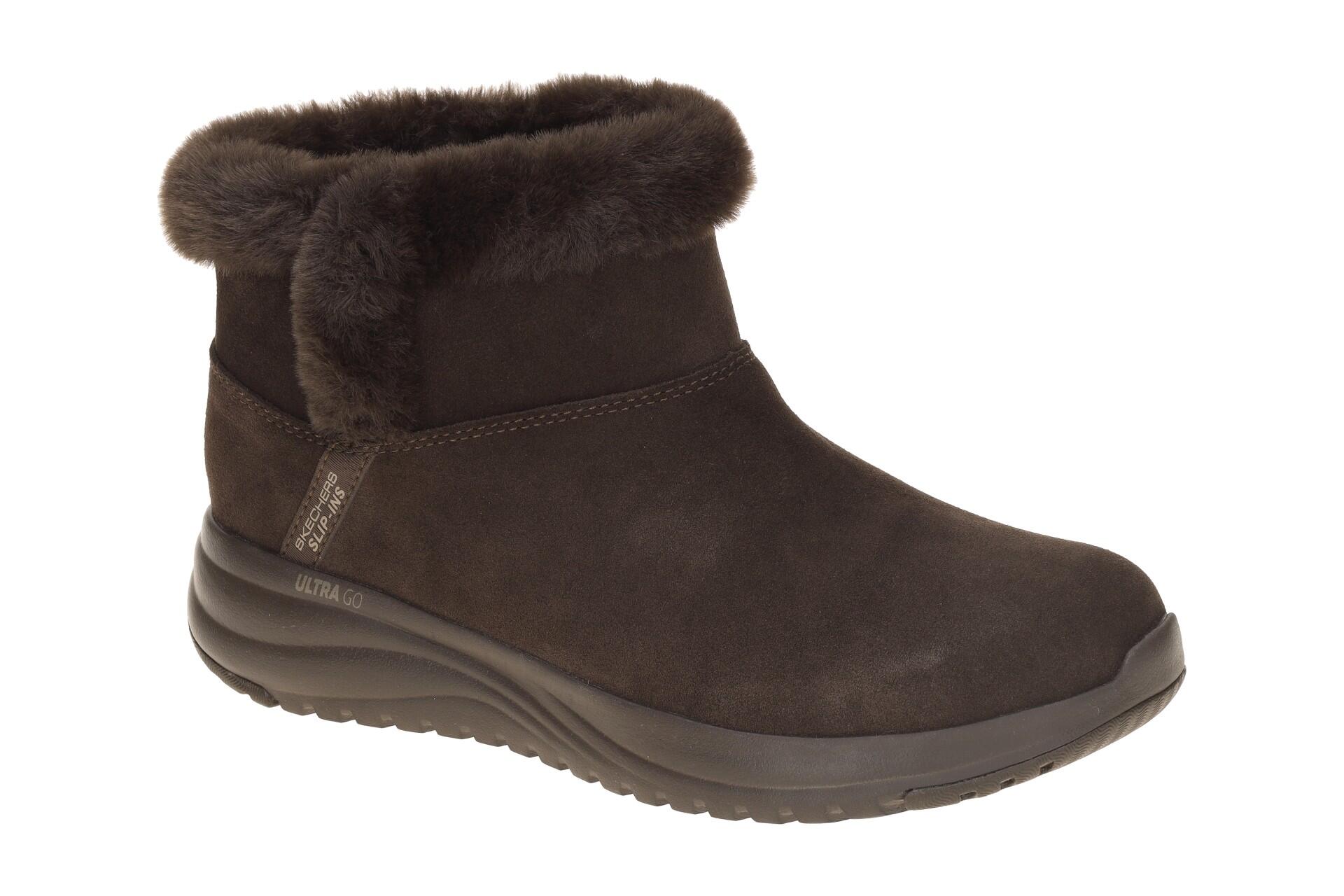 Skechers On-The-Go Stiefeletten braun Damen wasserdicht 144740 1/7