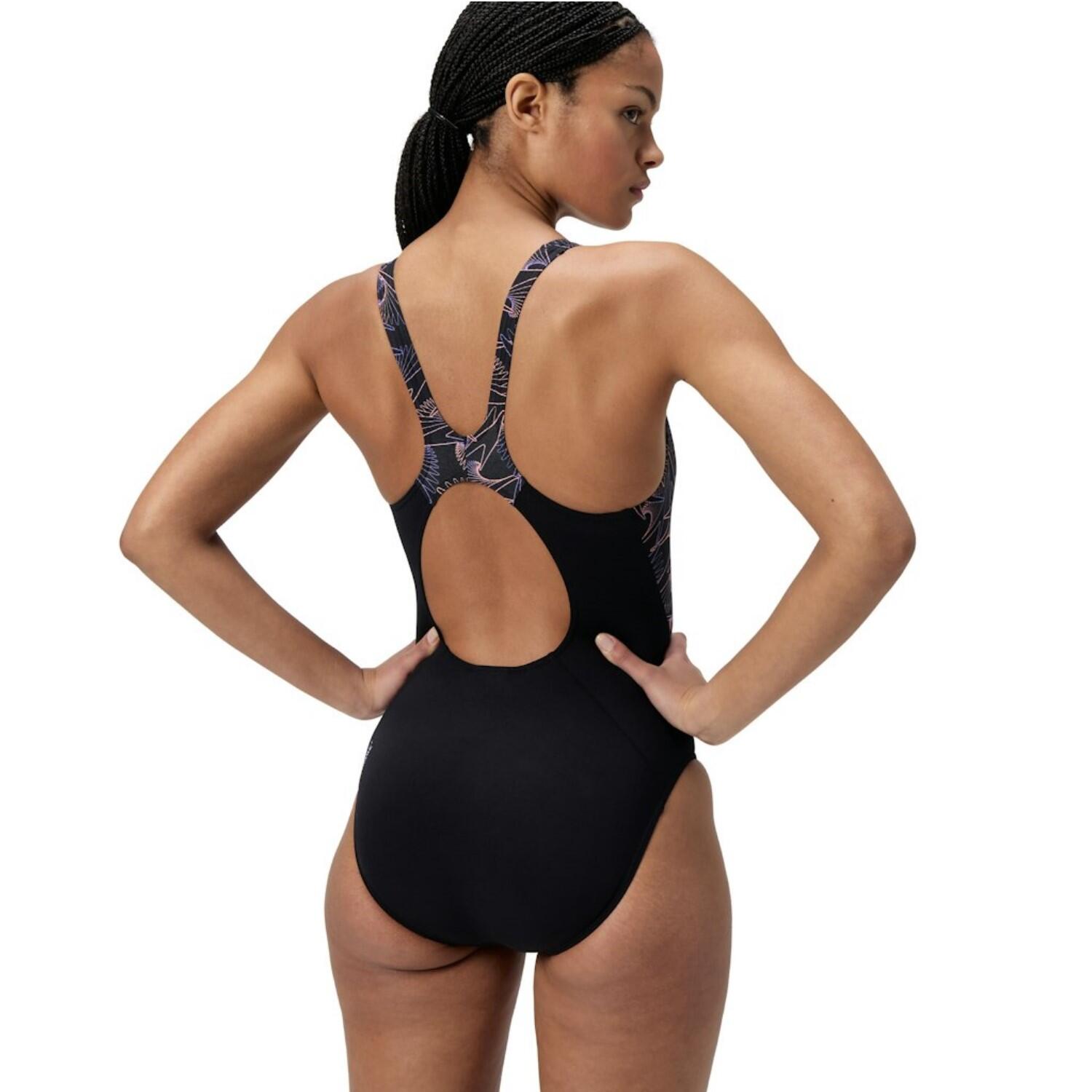 Fato de banho feminino de 1 peça Speedo Eco+ Hyperboom Splice Muscleb 3/7