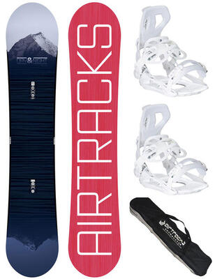 Set Snowboard Donna: Tavola Day & Night + Attacchi Master W M + Borsa SB