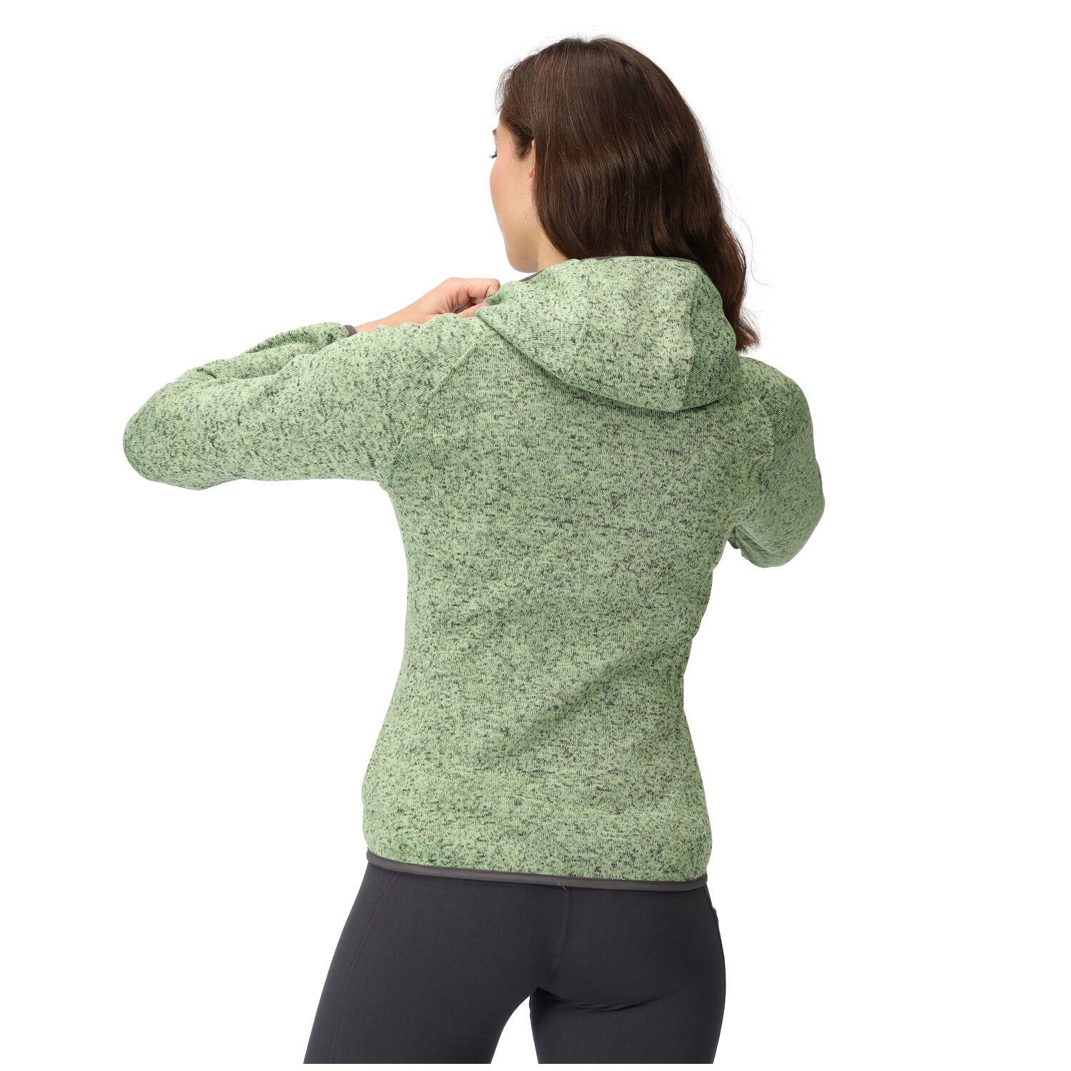 Regatta Hood Newhill Strickfleecejacke Damen mit Kapuze 3/6