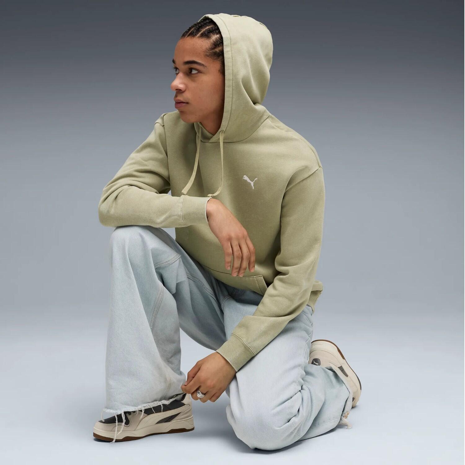Puma Felpa Wash Ess Elevated Uomo 3/4