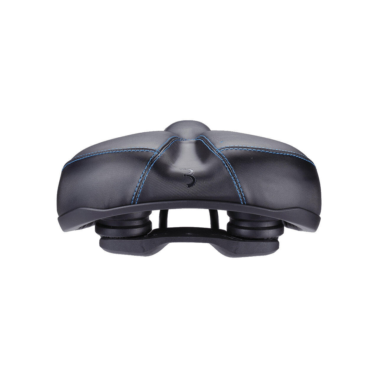 BBB Saddle ComfortPlus relaxed leather Black 3/4