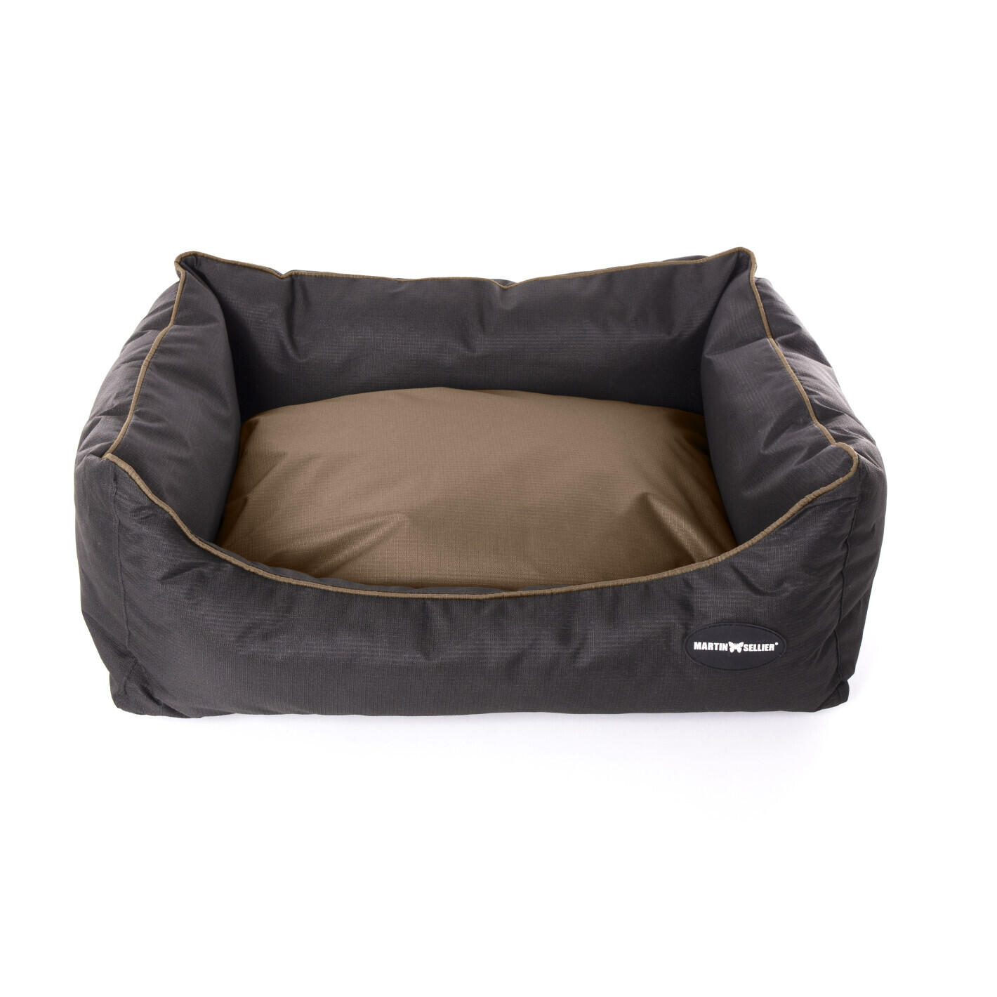 Martin Sellier - Panier Pour Chien Waterproof Martin Sellier - Corbeille Pour Chien - Beige|noir - 55 Cm - Decathlon
