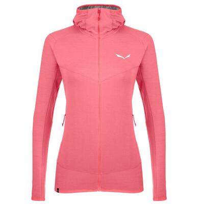 Salewa Fleecejacke Light Micro Pl M FZ mit Kapuze für Damen
