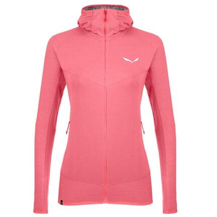 Salewa Fleecejacke Light Micro Pl M FZ mit Kapuze für Damen