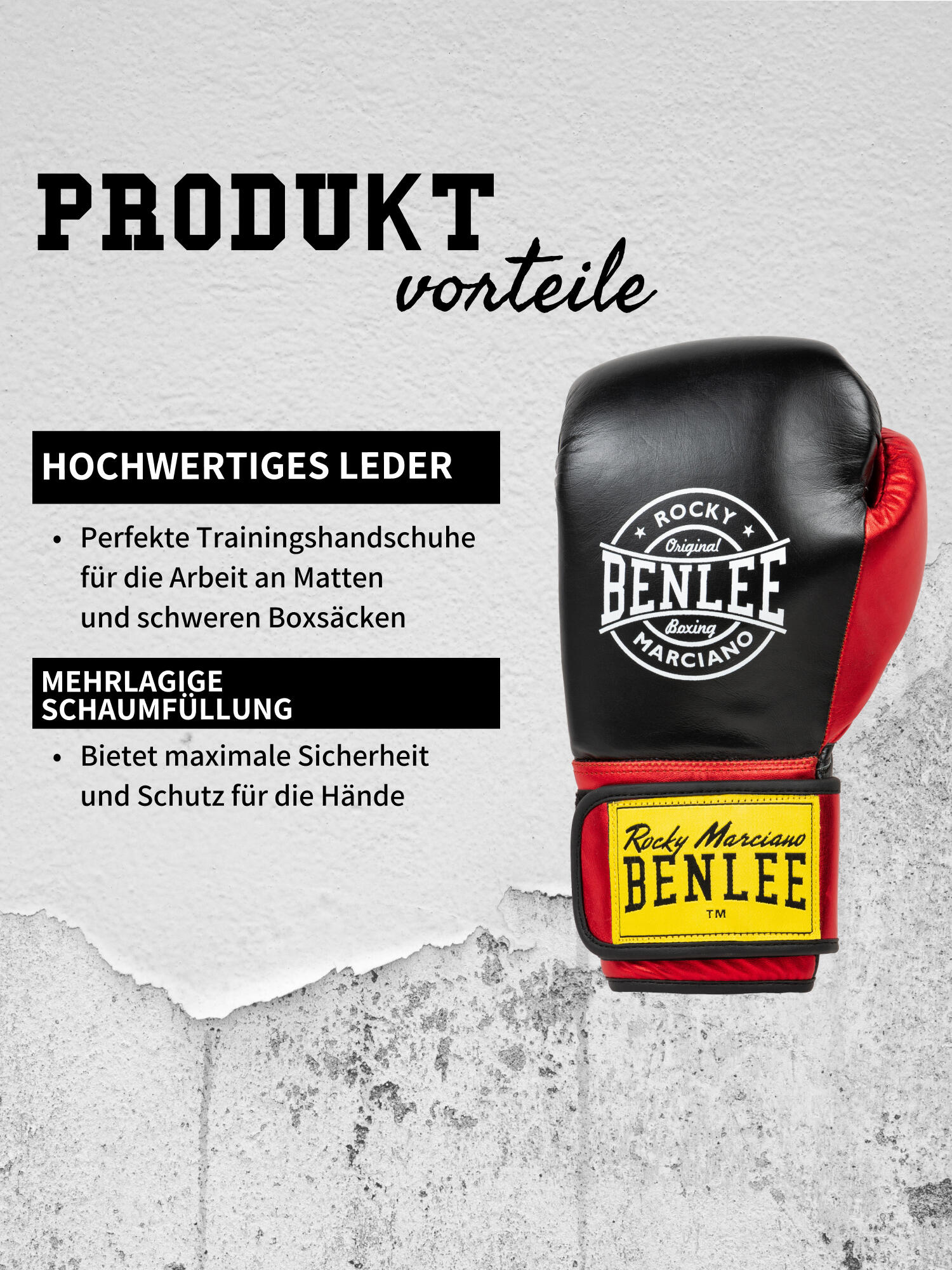 Guantes de entrenamiento de boxeo para niños Benlee Metalshire 7/7