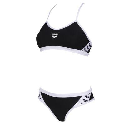 arena W Team Stripe Bikini für Damen aus MaxLife Material