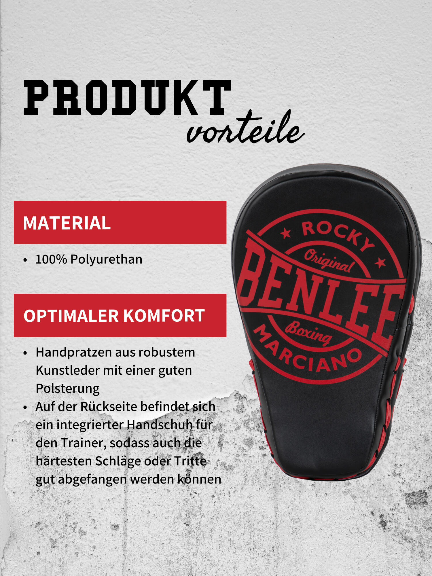Handschützer Benlee Abington PU 6/7
