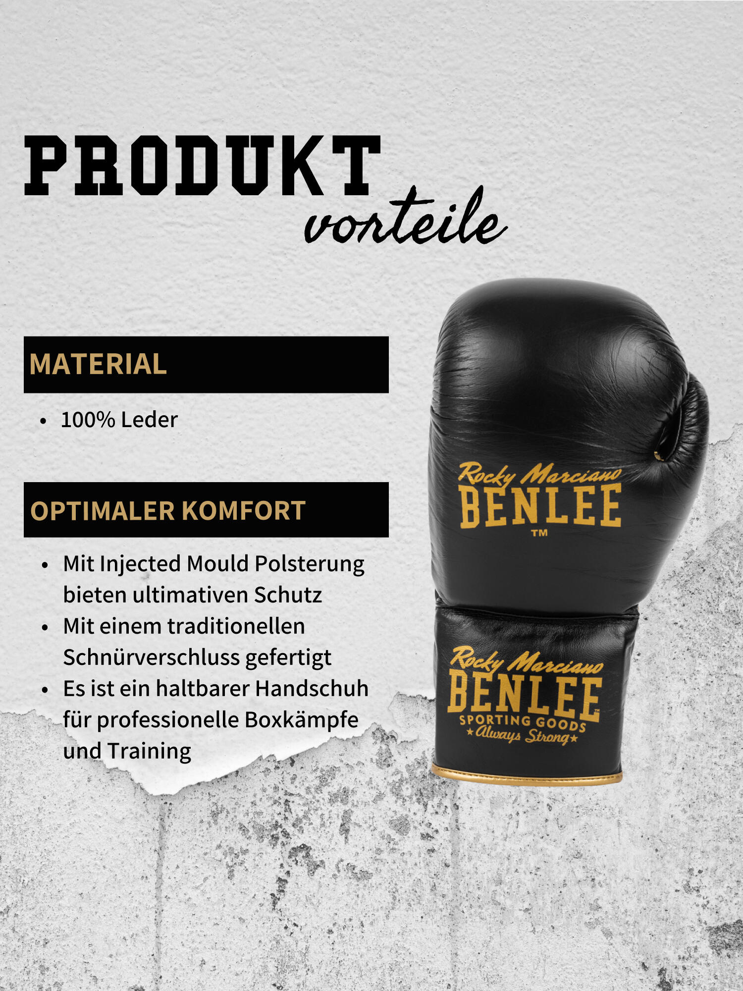Guanti da sparring Benlee Crasher 4/6