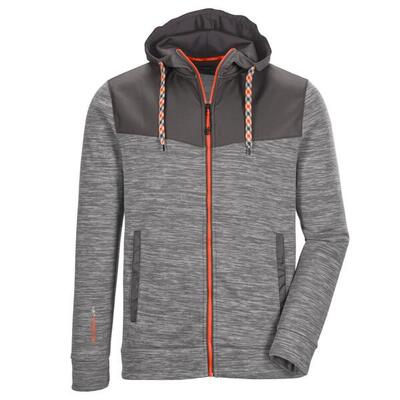 Killtec Strickfleecejacke Herren mit Kapuze