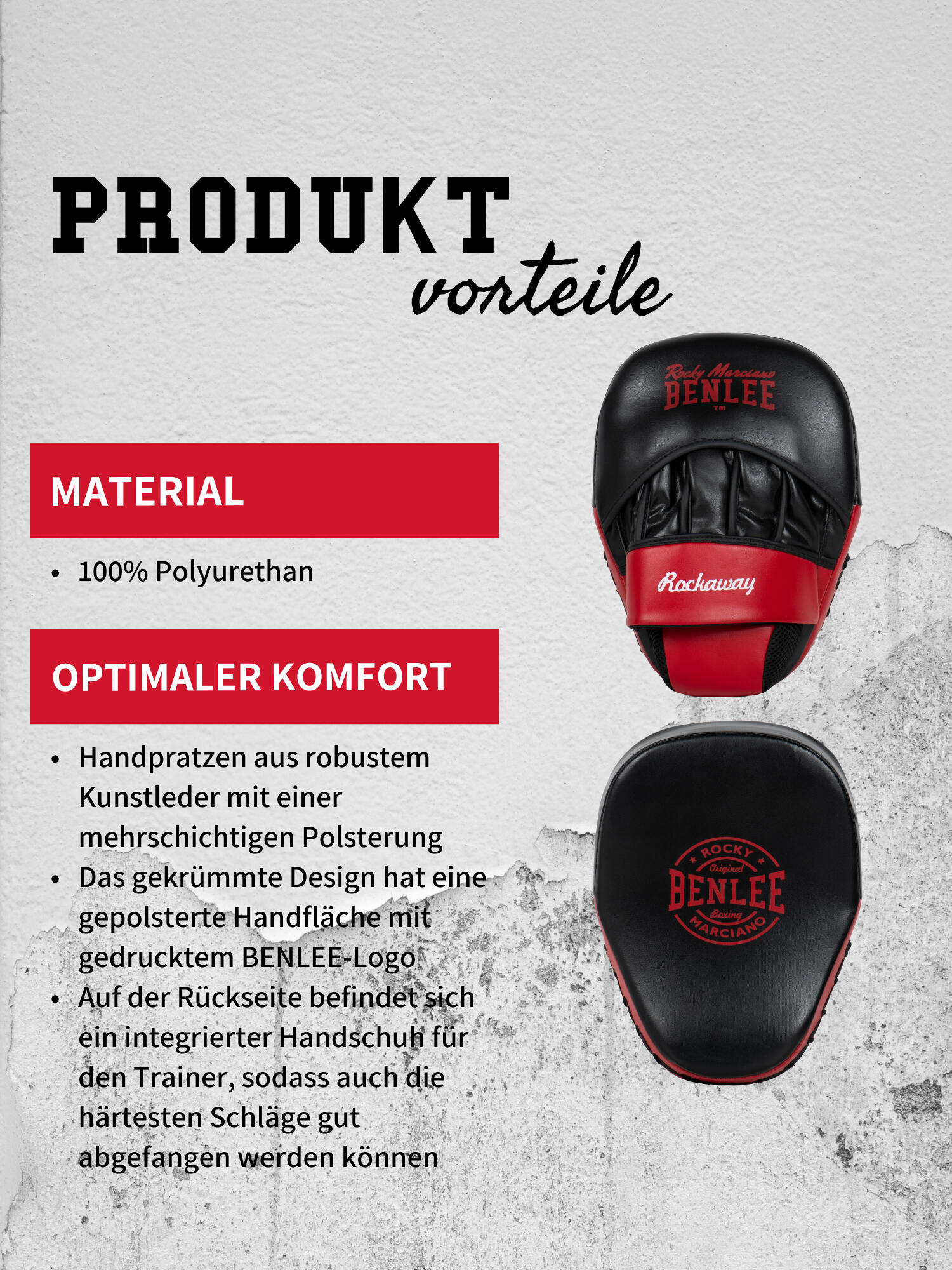 Handschützer Benlee Abington PU 7/7