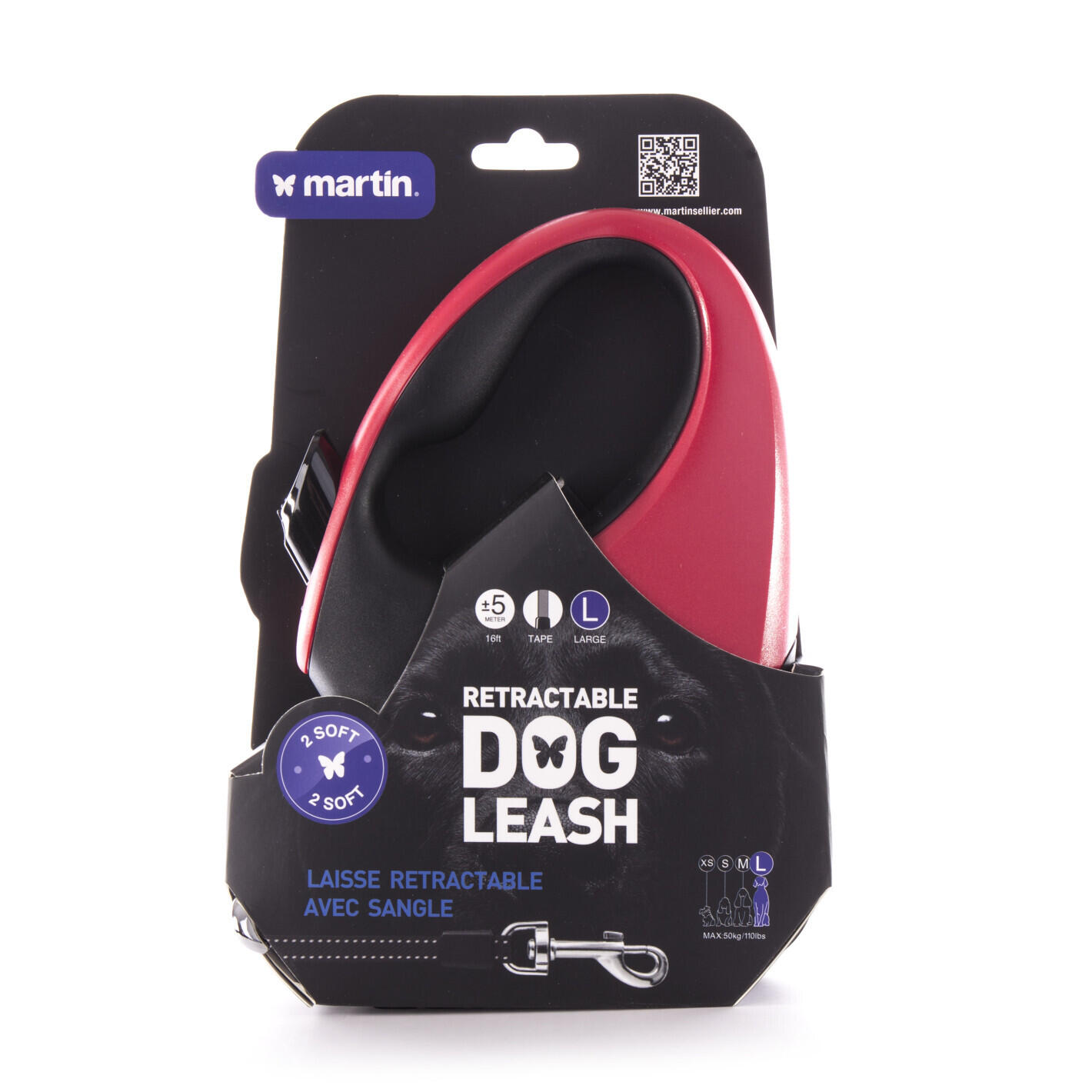 Webbing dog leash Martin Sellier 2 Soft L 2/2