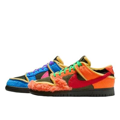 Schoenen dunk low cactus plant flea market swamp sponge photo blue