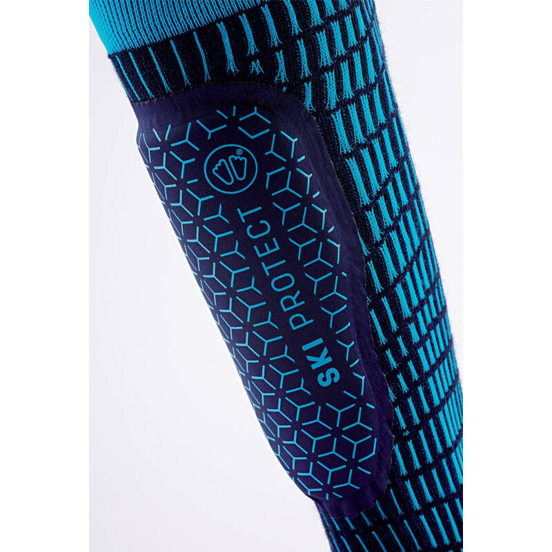 Chaussettes de ski avec protection tibiale intégrée - Ski Protect MV