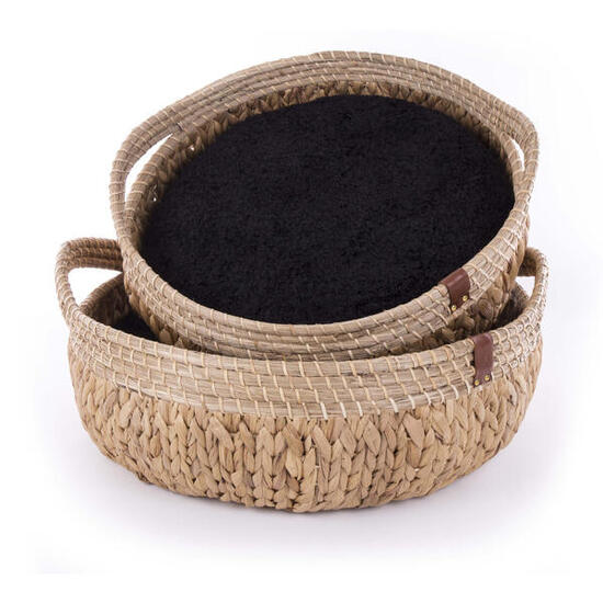 Corbeil pour chien lotus rondes Martin Sellier (x2)