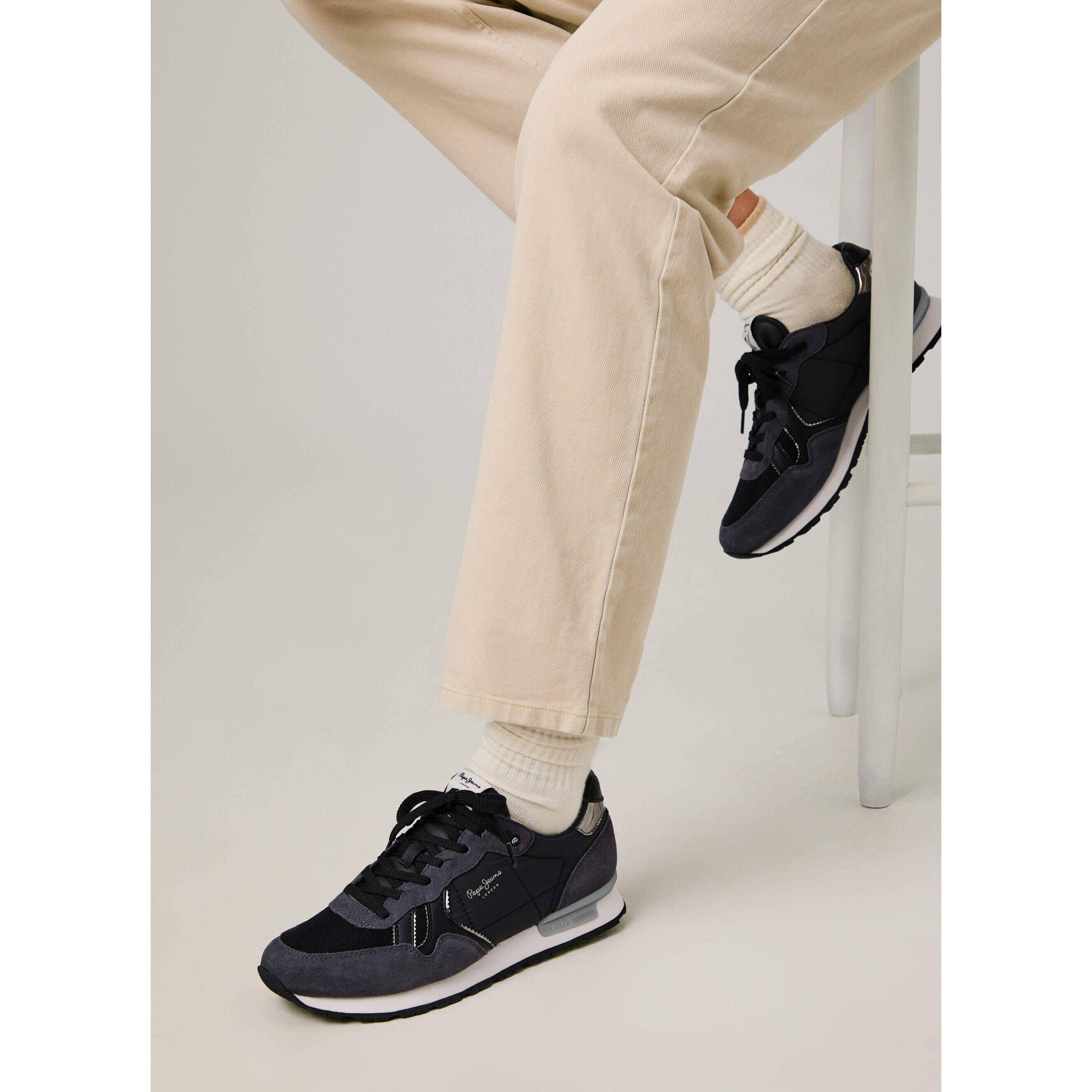 Sneakers da donna Pepe Jeans Brit Mirror 3/7