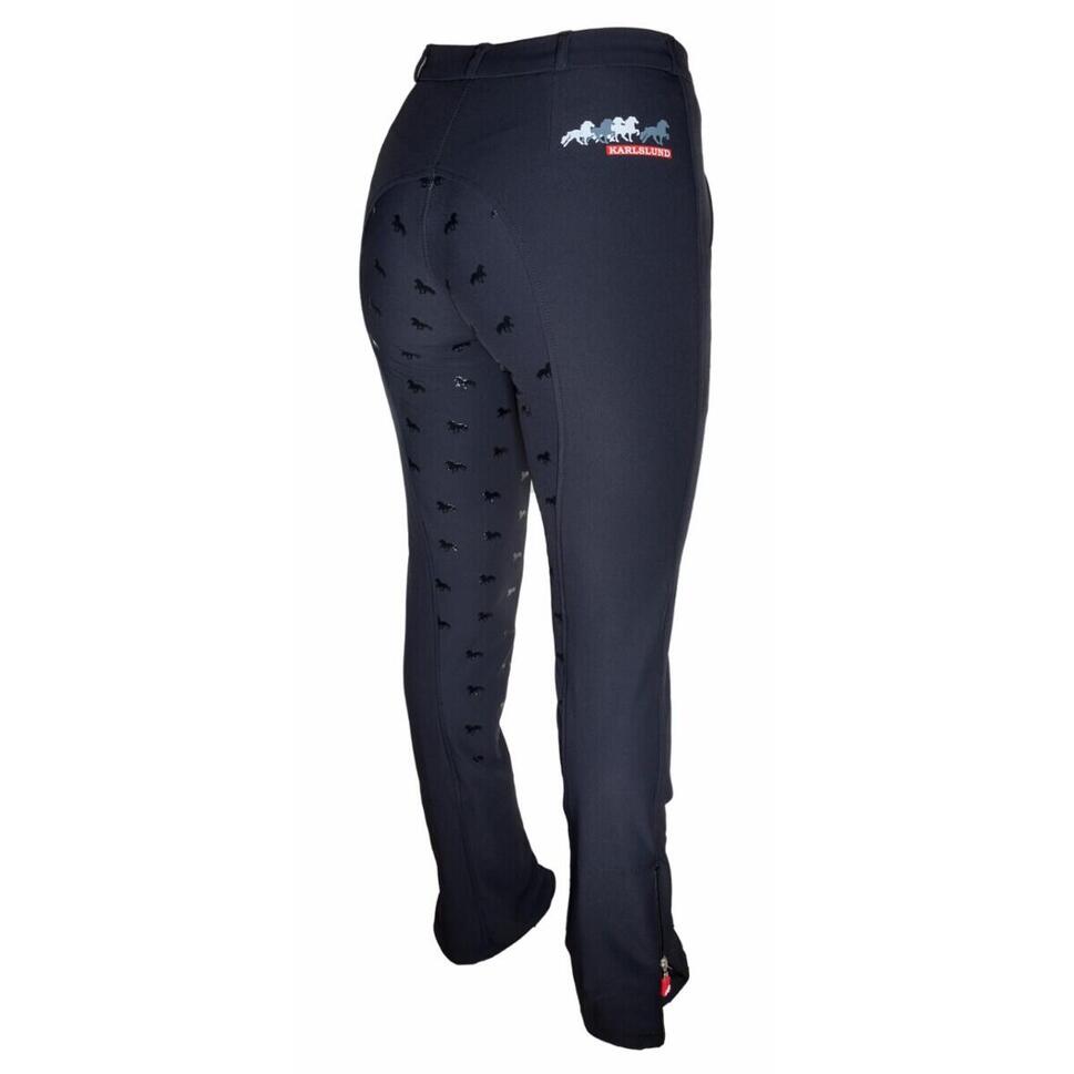 Damskie letnie spodnie jeździeckie z pełną przyczepnością Karlslund Svalur