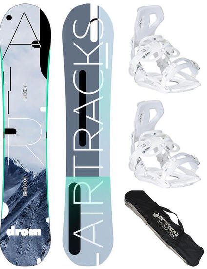 Damen Snowboard Set Drom + Bindung Master W Größe M + SB Bag