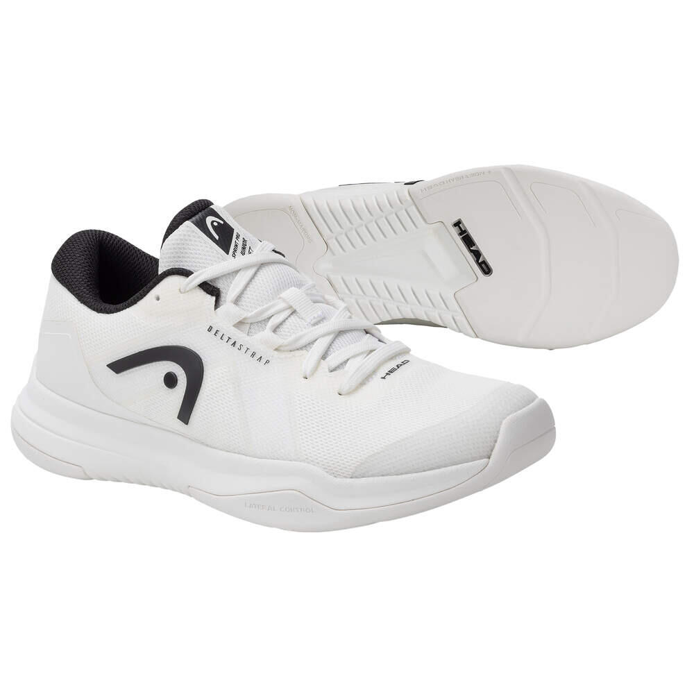 HEAD HEAD Hallenschuhe Sprint Pro 4.0 Carpet Junior Kinder-Tennisschuh, weiß/schwarz