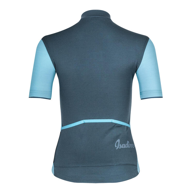 Dames wieler Shirt met korte mouwen Signature Orion Blauw/Aquarel
