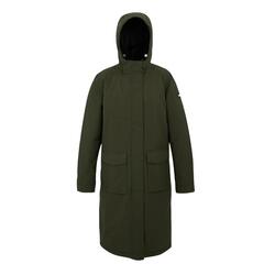 Veste Imperméable YARLI Femme (Kaki Foncé / Vanille Clair)