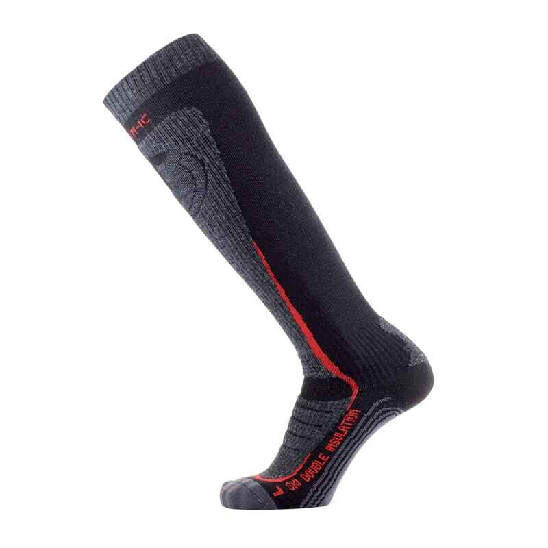 Isolierende Socken, doppelschichte Seide und Merinowolle - Ski Double Insulation