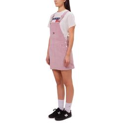 Abito salopette donna in velluto a coste