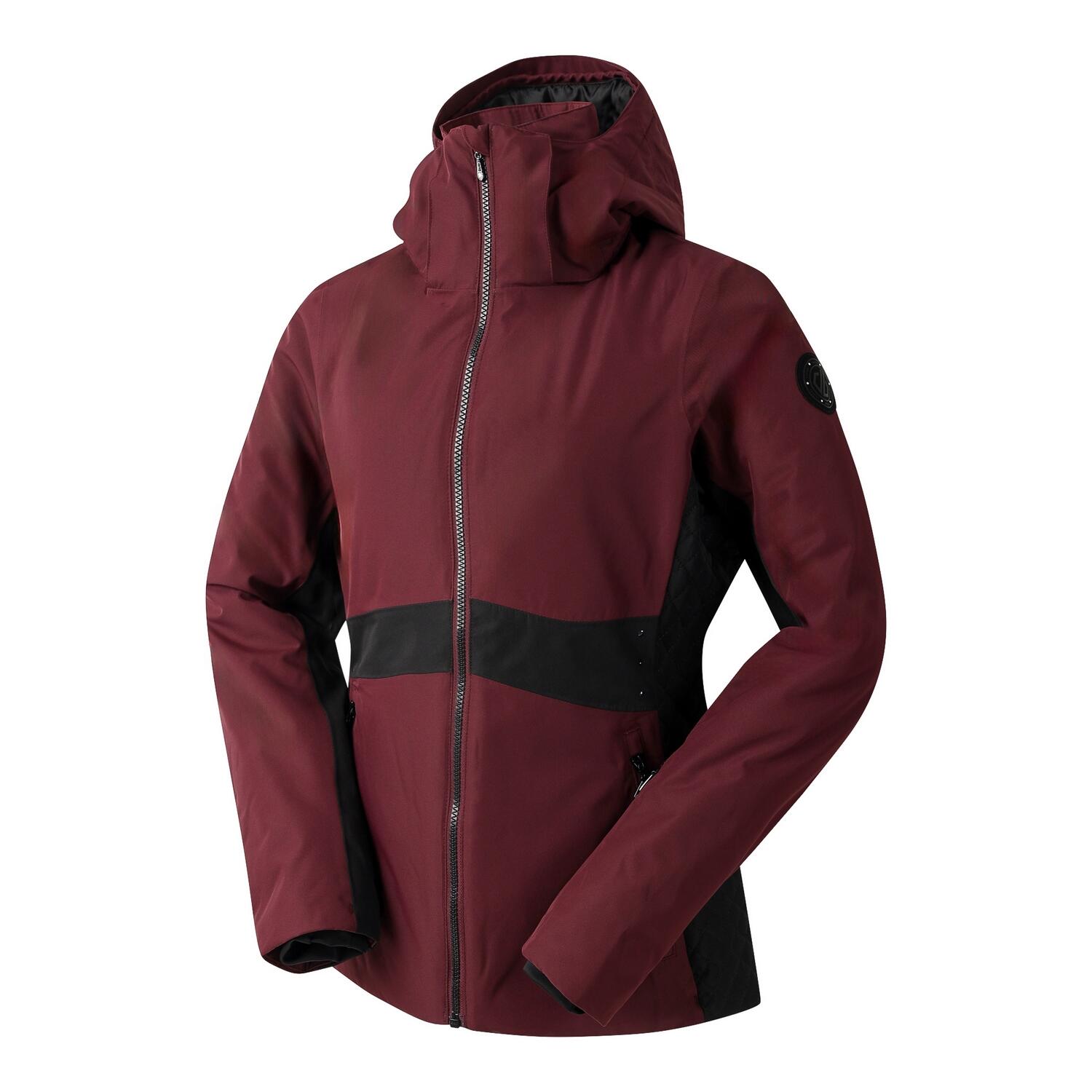 Blouson De Ski Imperméable ISSY Femme (Figue / Noir) 3/5