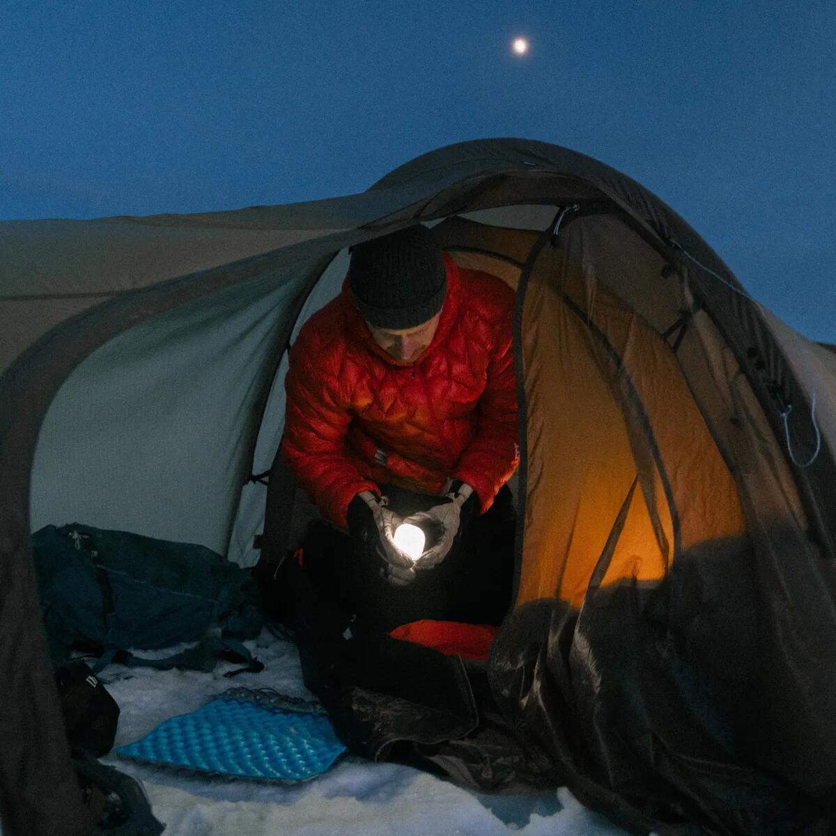 Lampka turystyczna Silva Glow Recharge - blue (350 lm) 4/7