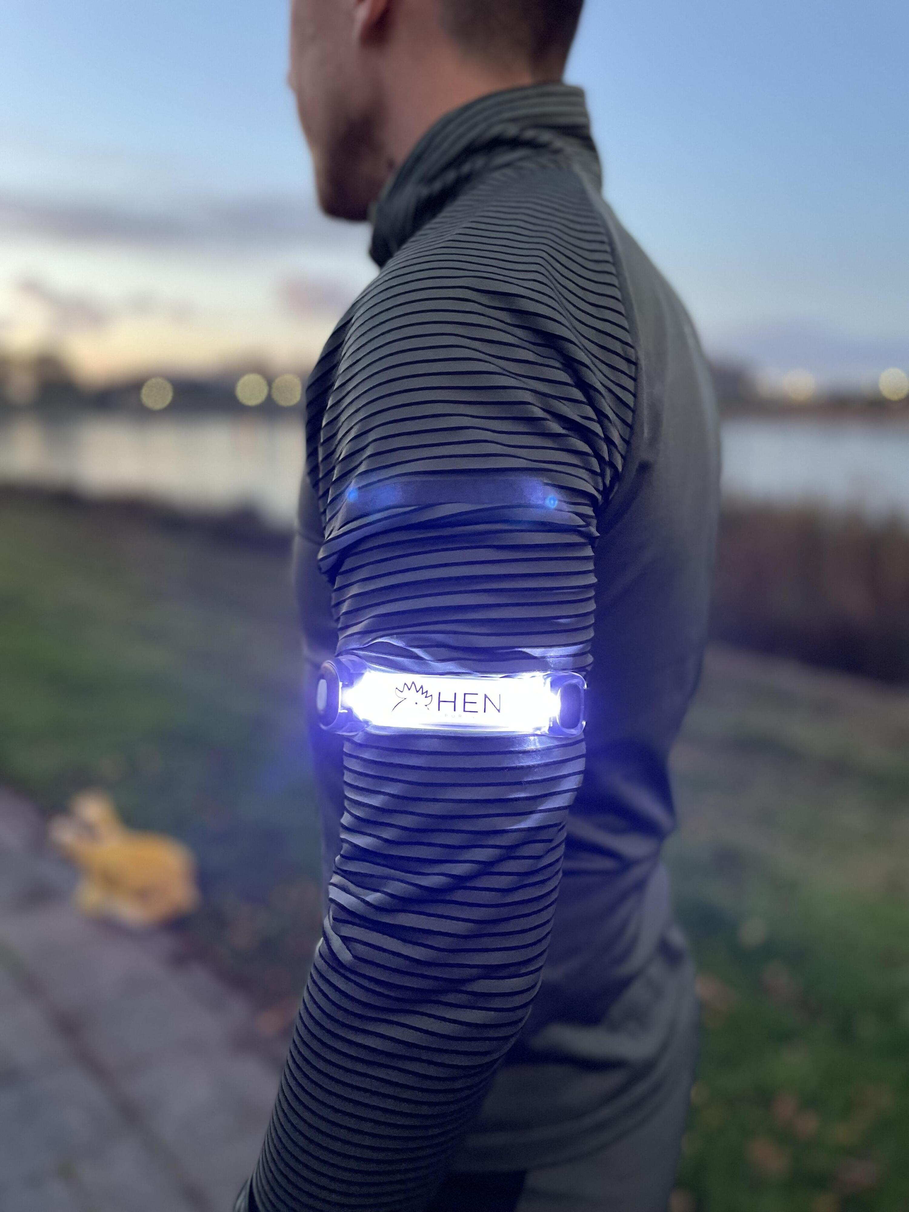LED - Bracelet lumineux - Éclairage pour la course à pied - Rechargeable par USB 5/6