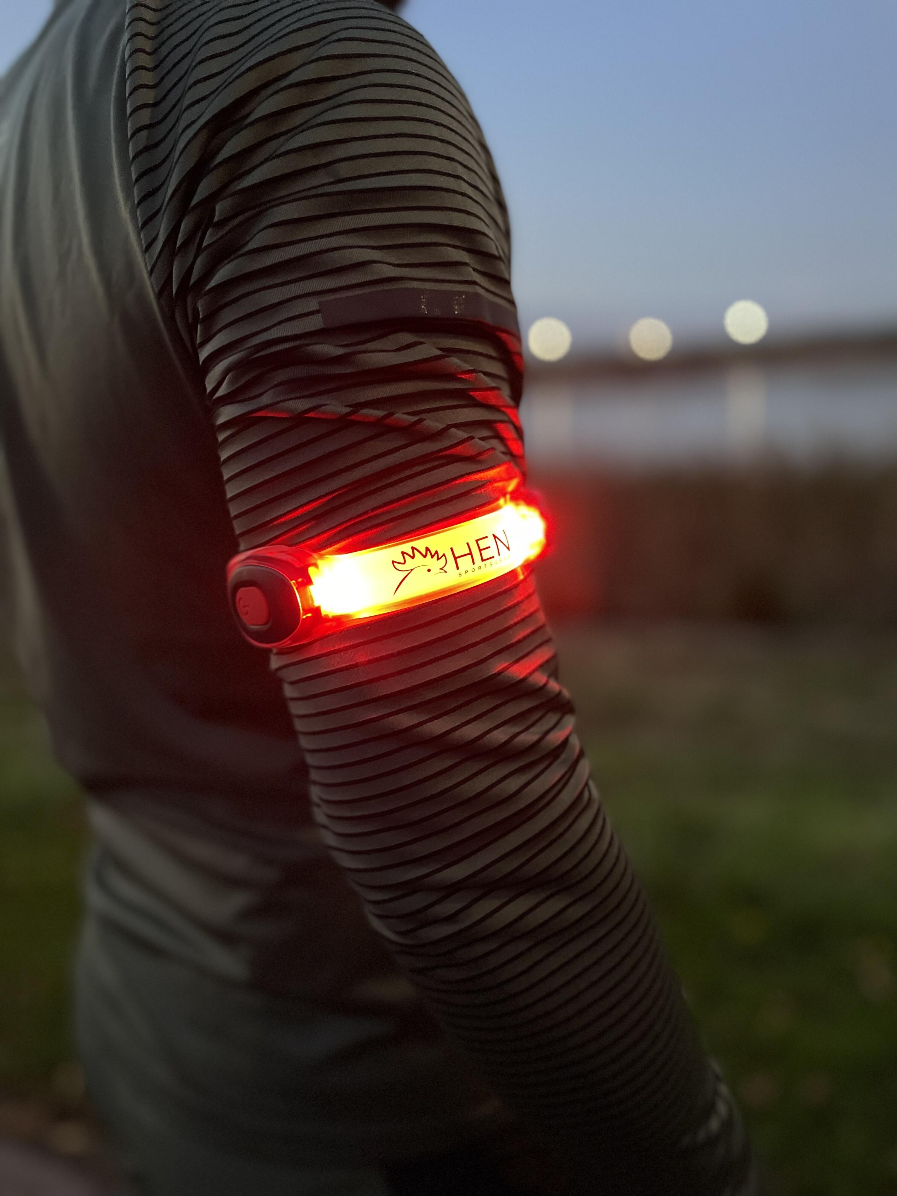 LED - Bracelet lumineux - Éclairage pour la course à pied - Rechargeable par USB 6/6